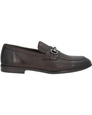 Dino Draghi Loafers Leather - Grey