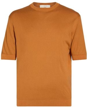 FILIPPO DE LAURENTIIS Jumper Cotton - Orange