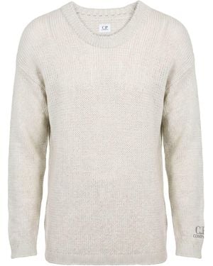 C.P. Company Jumper Wool, Polyamide - White