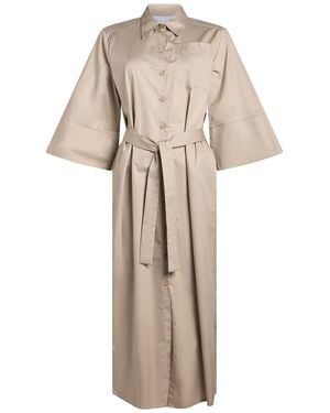 Kaos Midi Dress - Natural