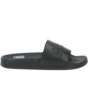 Vetements Sandals Leather - Black
