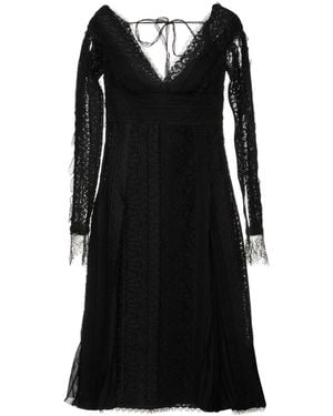 Ermanno Scervino Midi Dress - Black