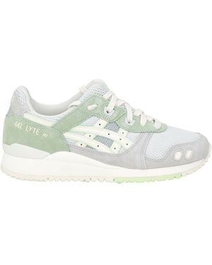 Asics Light Sneakers Leather, Textile Fibers - Gray