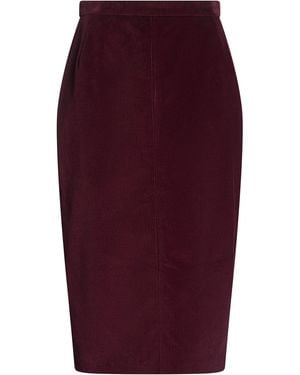 N°21 Midi Skirt Viscose - Red