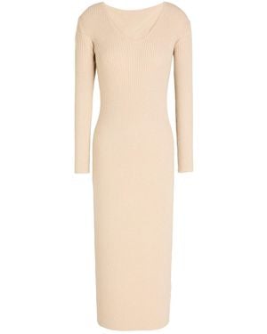 OVER/D Midi Dress - Natural