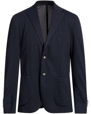 L.B.M. 1911 Midnight Blazer Cotton, Polyamide - Blue