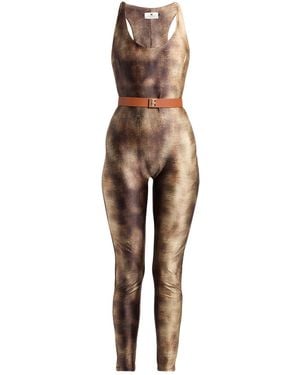 Elisabetta Franchi Sand Jumpsuit Polyamide, Elastane - Multicolor