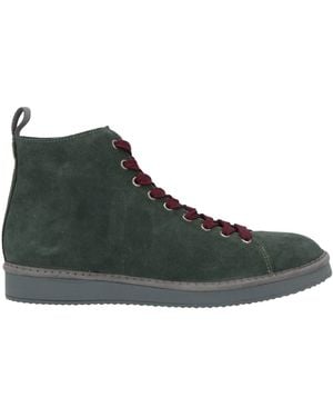Pànchic Dark Trainers Soft Leather - Green
