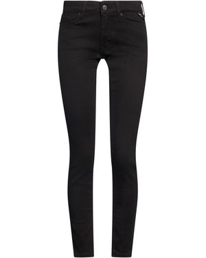 Replay Jeans Cotton, Elastane - Black