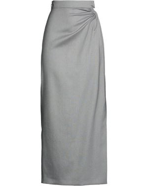 Max Mara Maxi-Rock - Grau