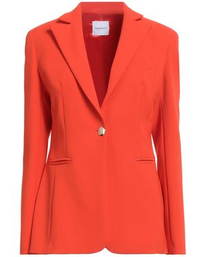 Annarita N. Blazer Polyester, Elastane - Red