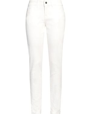 Amen Ivory Pants Cotton - White