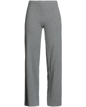 SKILLS & GENES Pants Polyester, Cotton, Viscose, Elastane - Gray