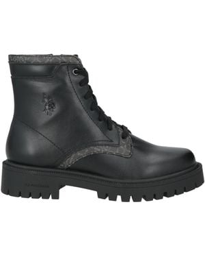 U.S. POLO ASSN. Stiefelette - Schwarz