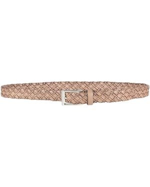 Moorer Belt Leather - White