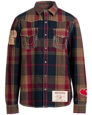 TRUE RELIGION Shirt Cotton, Polyester - Red