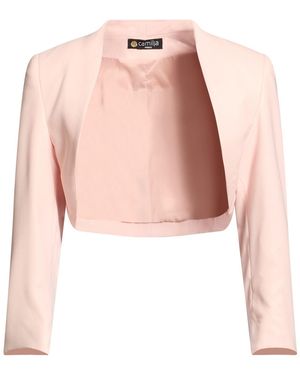 CAMILLA Jacket Polyester, Silk, Polyamide - Pink