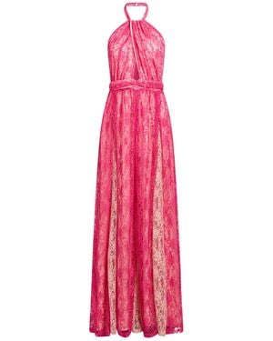 Liu Jo Fuchsia Maxi Dress Polyamide - Pink