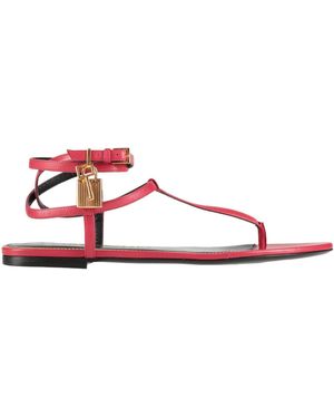 Tom Ford Thong Sandal Leather - Pink