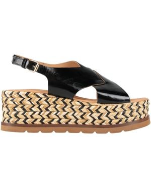 Elvio Zanon Sandals - Black