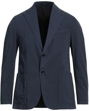 Guarinucci Blazer Cotton, Elastane - Blue