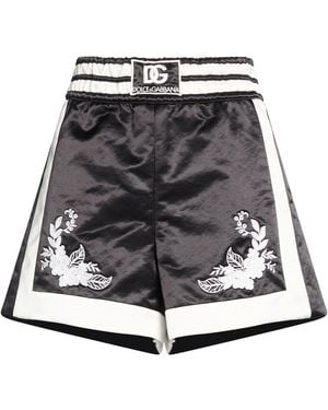 Dolce & Gabbana Shorts & Bermuda Shorts Polyamide, Elastane - Gray