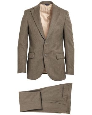 Tombolini Suit Virgin Wool, Viscose - Green