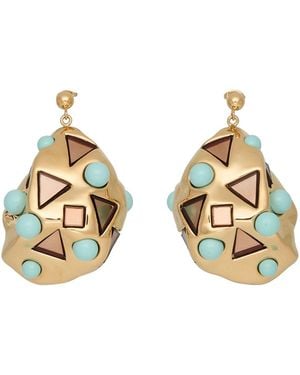 Colville Earrings Metal - Metallic