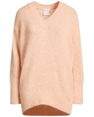 forte_forte Jumper Acrylic, Polyamide, Wool, Mohair Wool, Elastane - Pink
