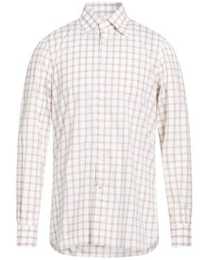Isaia Shirt Cotton - White