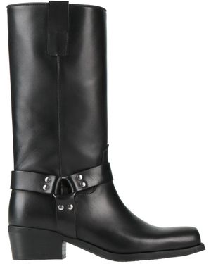 Ovyè Boot Leather - Black