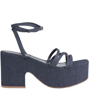 MAX&Co. Sandals - Blue