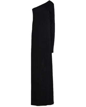Rick Owens Maxi Dress Cotton - Black
