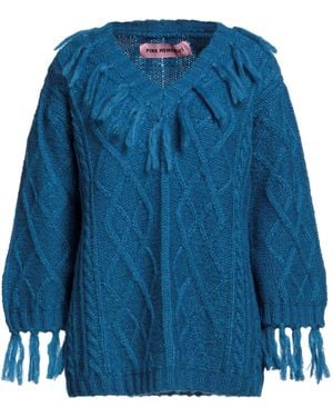 Pink Memories Jumper - Blue