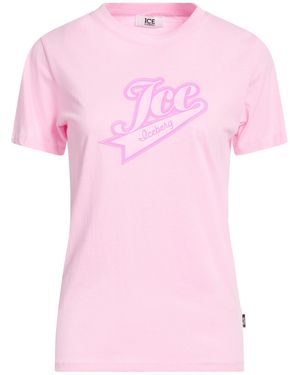 Ice Iceberg T-Shirt Cotton - Pink