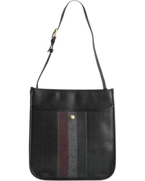 Thom Browne Shoulder Bag Calfskin - Black