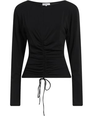 Patrizia Pepe Top Acetate, Polyamide, Elastane - Black