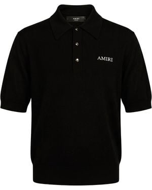 Amiri Poloshirt - Schwarz
