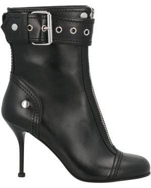 McQueen Ankle Boots - Black