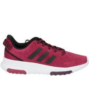 adidas Burgundy Sneakers Synthetic Material - Purple
