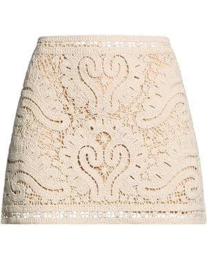 Twinset Mini Skirts - Natural