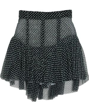 Philosophy Di Lorenzo Serafini Mini Skirt Cotton, Polyamide - Grey