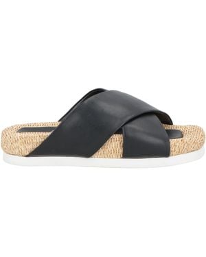 Agl Attilio Giusti Leombruni Espadrilles Leather - Black