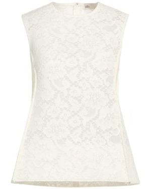 Tory Burch Top Cotton, Viscose, Polyamide - White