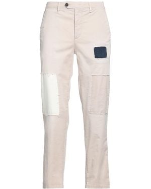 White Sand Pants Cotton, Elastane - Natural