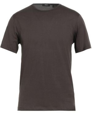 Theory Dark T-Shirt Cotton - Gray