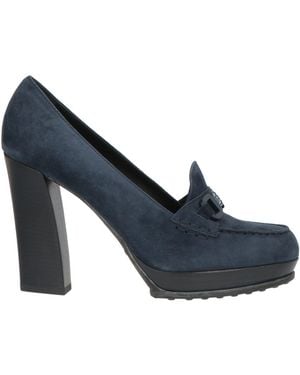 Tod's Loafers Soft Leather - Blue