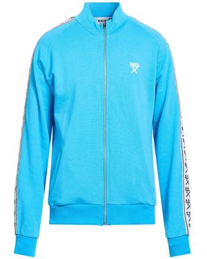 Berna Azure Sweatshirt Cotton - Blue