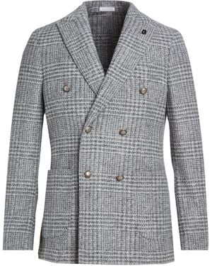 BRERAS Milano Blazer Virgin Wool, Elastane - Grey