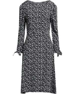 Mar De Margaritas Midi Dress Viscose - Black